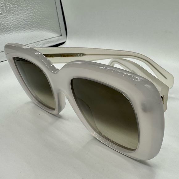 Celine CL 41433S OP 0AYC Z3 Rectangular Sunglasses NEW‼️100% Authentic - Picture 9 of 15